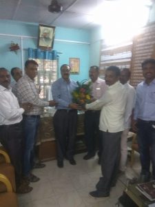 felicitation of Dr. kadu hon’ble member NCTE